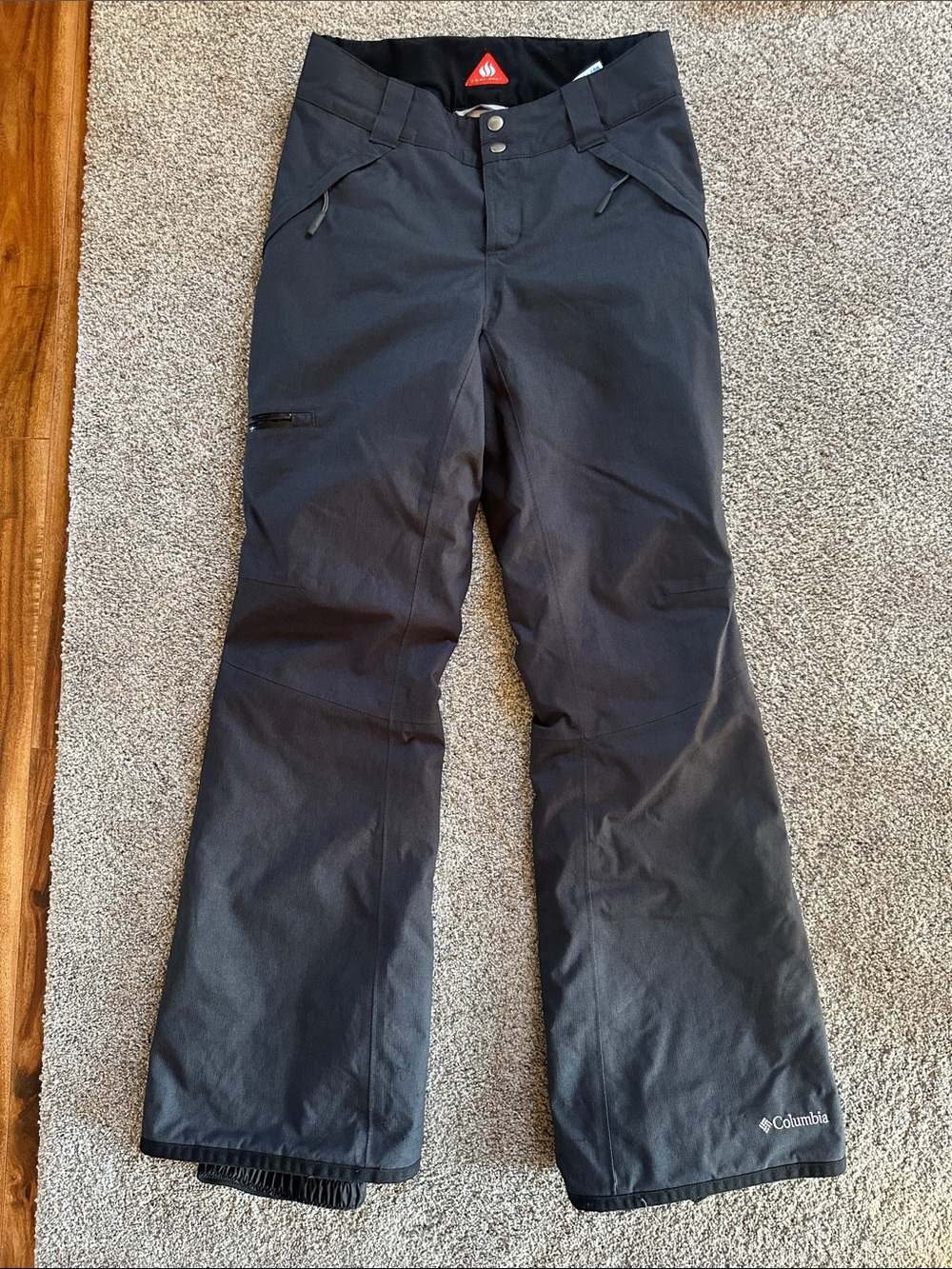 Columbia Charcoal Insulated Snow Pants